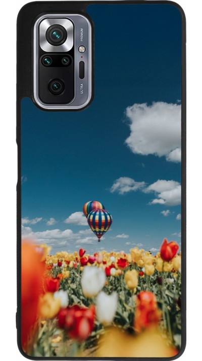 Coque Xiaomi Redmi Note 10 Pro Max - Silicone rigide noir Hot air balloon Spring 2026