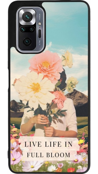 Coque Xiaomi Redmi Note 10 Pro Max - Silicone rigide noir Live life in full moon Spring 2026