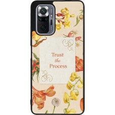Xiaomi Redmi Note 10 Pro Max Case Hülle - Silikon schwarz Trust the process Spring 2026
