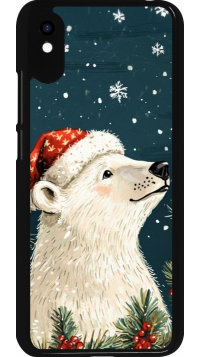 Xiaomi Redmi 9A Case Hülle - Christmas 25 Bear