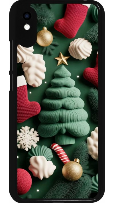 Xiaomi Redmi 9A Case Hülle - Christmas 25 Christmas textiles