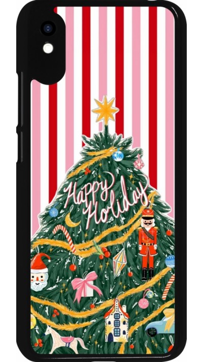 Xiaomi Redmi 9A Case Hülle - Christmas 25 Happy Holiday