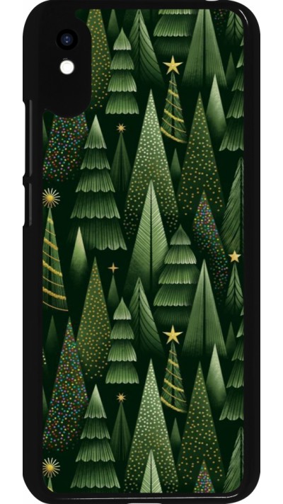 Xiaomi Redmi 9A Case Hülle - Christmas 25 Pattern Xmas Tree