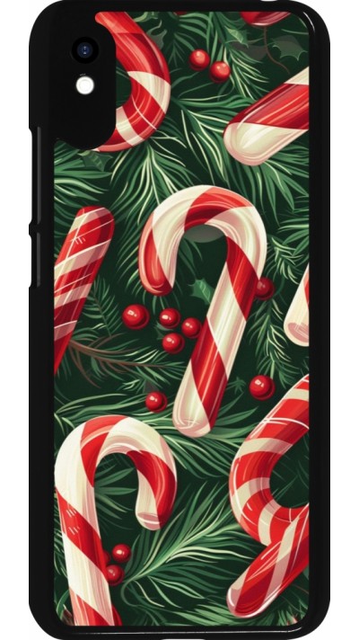 Xiaomi Redmi 9A Case Hülle - Christmas 25 Xmas Stick