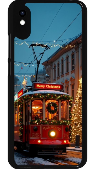 Xiaomi Redmi 9A Case Hülle - Christmas 25 Xmas Train