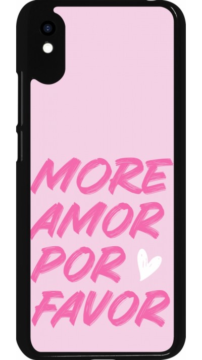 Xiaomi Redmi 9A Case Hülle - More amor porfavor Xiaomi Redmi 9A Case Hülle - More amor porfavor
