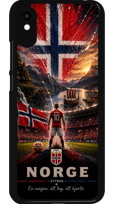 Coque Xiaomi Redmi 9A - Football Norvège splash 2026