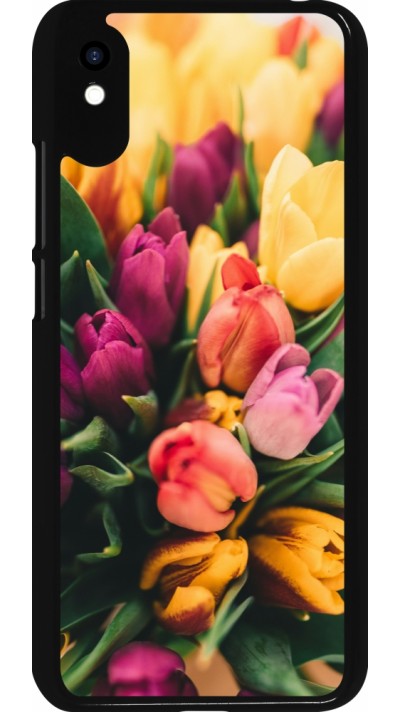 Coque Xiaomi Redmi 9A - Bouquet of tulips Spring 2026