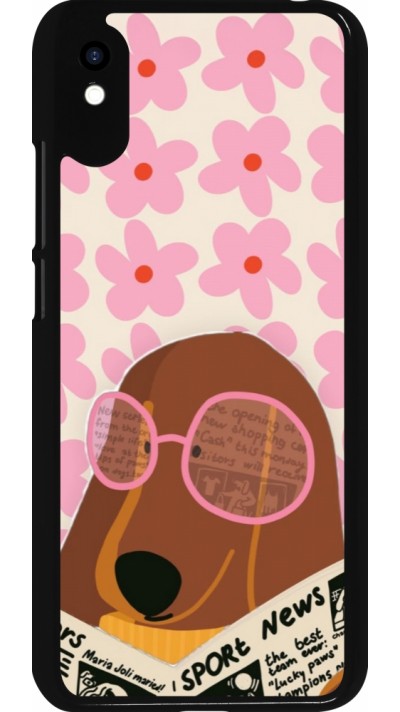 Coque Xiaomi Redmi 9A - Dog with newspaper Spring 2026
