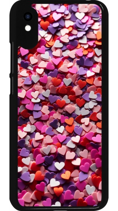 Xiaomi Redmi 9A Case Hülle - Valentin 2025 Konfetti