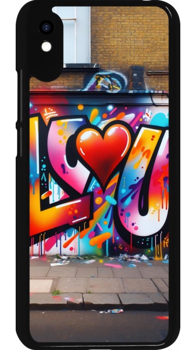 Coque Xiaomi Redmi 9A - Valentine 2025 Love U Tag