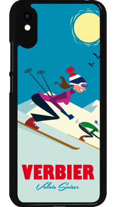 Xiaomi Redmi 9A Case Hülle - Verbier Ski Downhill Xiaomi Redmi 9A Case Hülle - Verbier Ski Downhill