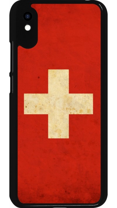 Xiaomi Redmi 9A Case Hülle - Vintage Flag SWISS Xiaomi Redmi 9A Case Hülle - Vintage Flag SWISS