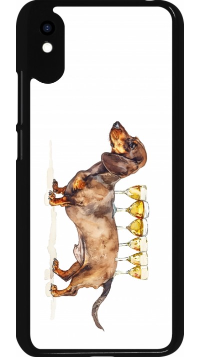 Xiaomi Redmi 9A Case Hülle - Wine Teckel Xiaomi Redmi 9A Case Hülle - Wine Teckel
