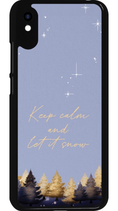 Xiaomi Redmi 9A Case Hülle - Winter 25 Winter illustration of trees