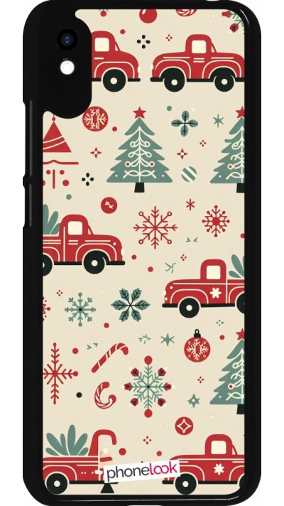 Xiaomi Redmi 9A Case Hülle - Weihnachten 2024 Lkw Tanne Xiaomi Redmi 9A Case Hülle - Weihnachten 2024 Lkw Tanne