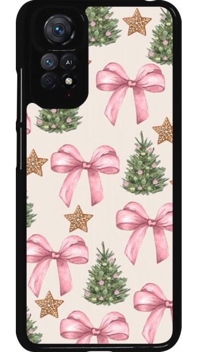 Xiaomi Redmi Note 11 / 11S Case Hülle - Christmas 25 Vintage Ribbons