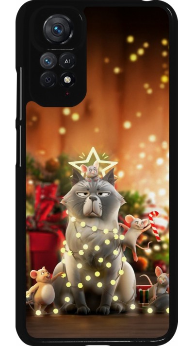 Xiaomi Redmi Note 11 / 11S Case Hülle - Christmas 25 Xmas Cat