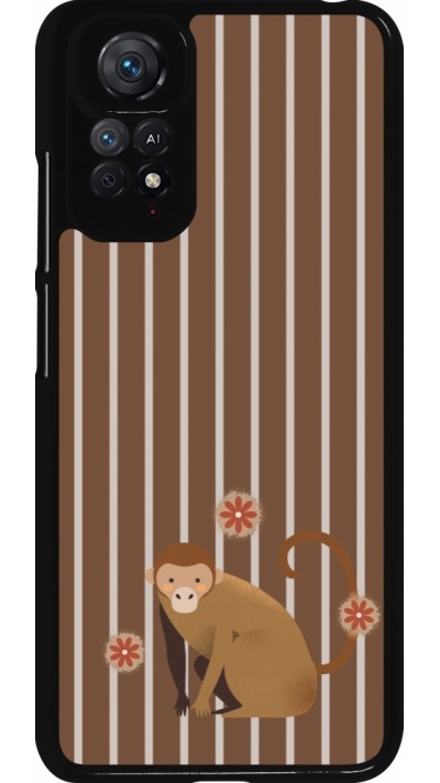 Xiaomi Redmi Note 11 / 11S Case Hülle - Monkey with stripes Xiaomi Redmi Note 11 / 11S Case Hülle - Monkey with stripes