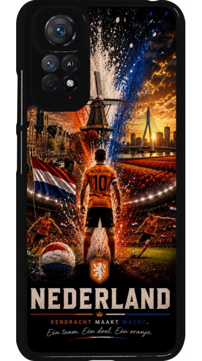 Coque Xiaomi Redmi Note 11 / 11S - Football Pays-Bas splash 2026