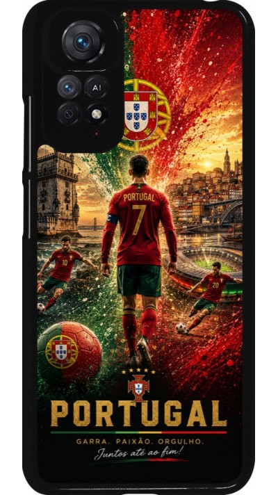 Coque Xiaomi Redmi Note 11 / 11S - Football Portugal splash 2026