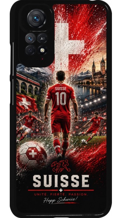 Coque Xiaomi Redmi Note 11 / 11S - Football Suisse splash 2026