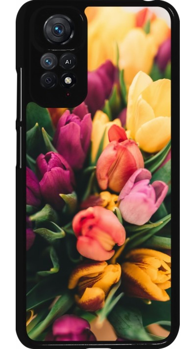 Coque Xiaomi Redmi Note 11 / 11S - Bouquet of tulips Spring 2026