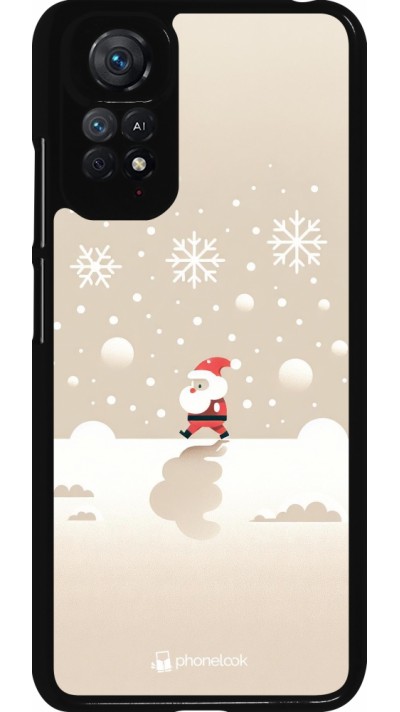 Xiaomi Redmi Note 11 / 11S Case Hülle - Weihnachten 2023 Minimalistischer Weihnachtsmann Xiaomi Redmi Note 11 / 11S Case Hülle - Weihnachten 2023 Minimalistischer Weihnachtsmann