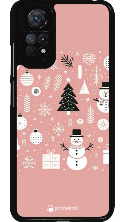 Xiaomi Redmi Note 11 / 11S Case Hülle - Weihnachten 2024 Rose Schneemann Weihnachten Xiaomi Redmi Note 11 / 11S Case Hülle - Weihnachten 2024 Rose Schneemann Weihnachten
