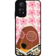 Xiaomi Redmi Note 11 / 11S Case Hülle - Silikon schwarz Dog with newspaper Spring 2026