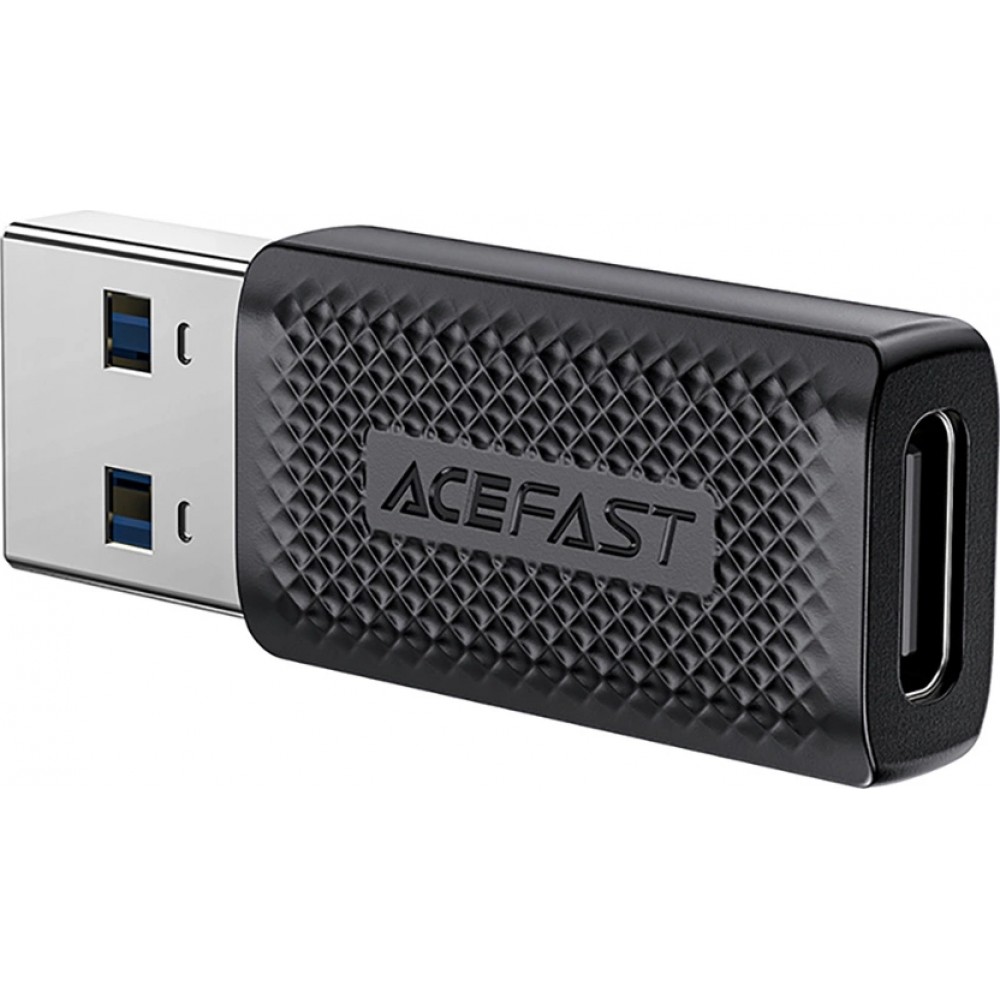 Acefast J2 - Adaptateur USB-C 3.0 (femelle) vers USB-A 3.0 (m&acirc;le) 5Gb/s - Noir