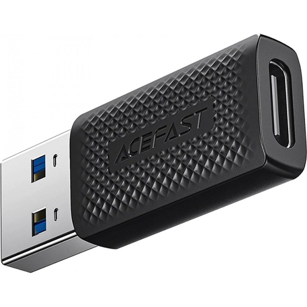 Acefast J2 - Adaptateur USB-C 3.0 (femelle) vers USB-A 3.0 (m&acirc;le) 5Gb/s - Noir