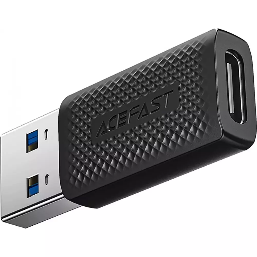 Acefast J2 - Adaptateur USB-C 3.0 (femelle) vers USB-A 3.0 (mâle) 5Gb/s - Noir