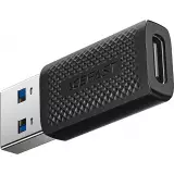 Acefast J2 - Adaptateur USB-C 3.0 (femelle) vers USB-A 3.0 (mâle) 5Gb/s - Noir
