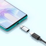 Adapter Lightning (eingang) zu USB-C für iPhone 15 - PhoneLook - Silber