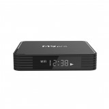 Android smart TV Box M9 Pro LED Quad Core 64-bit 4K Ultra HD für Streaming mit HDR10 + Android11 & Google Assist - Schwarz
