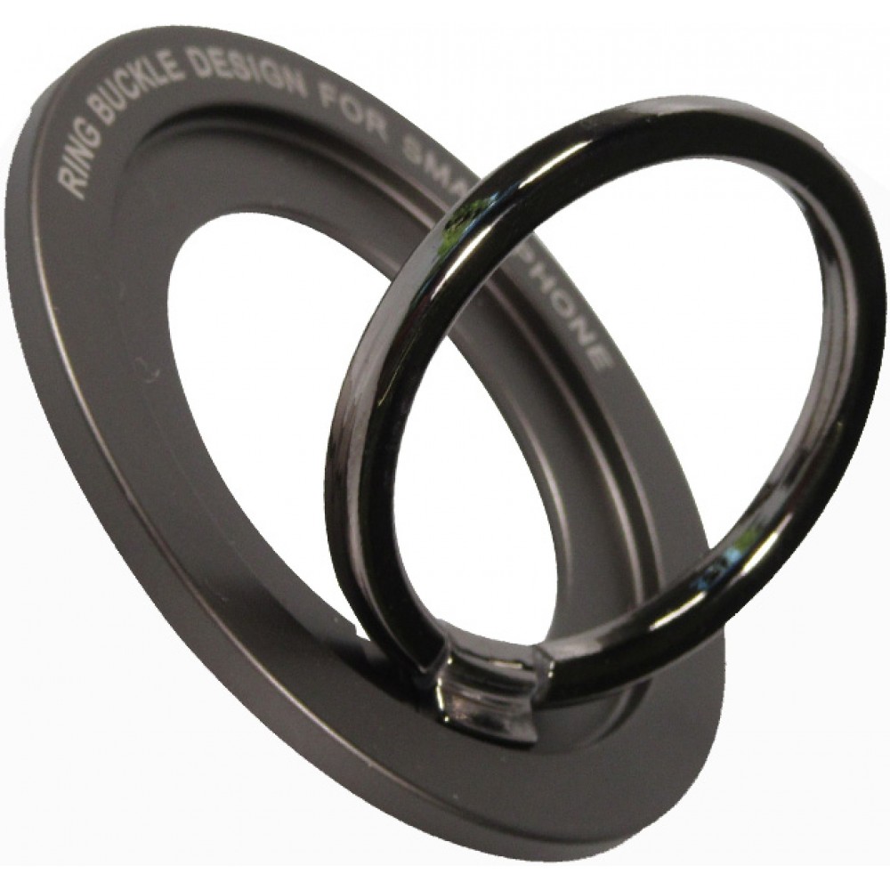 Anneau de support magnétique en aluminium avec la fonction Magsafe - Noir