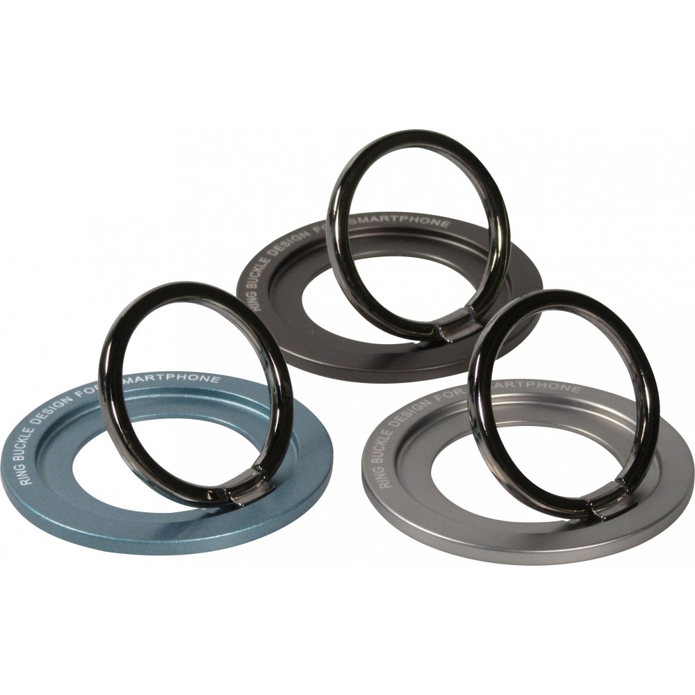 Anneau de support magnétique en aluminium avec la fonction Magsafe - Noir