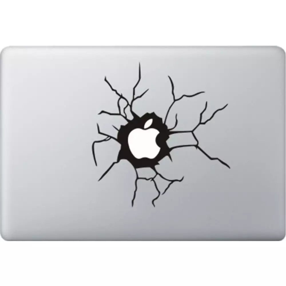 Autocollant MacBook - Break the Wall