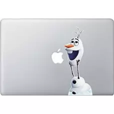 Autocollant MacBook - Happy Olaf