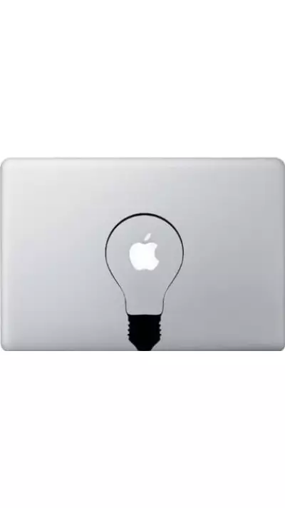 Autocollant MacBook - Light Bulb