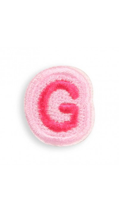 Sticker Aufkleber f&uuml;r Handy/Tablet/Computer 3D gestickt - Mini Lettre G