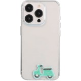 Autocollant sticker pour téléphone/tablette/ordinateur brodé en 3D - Little scooter