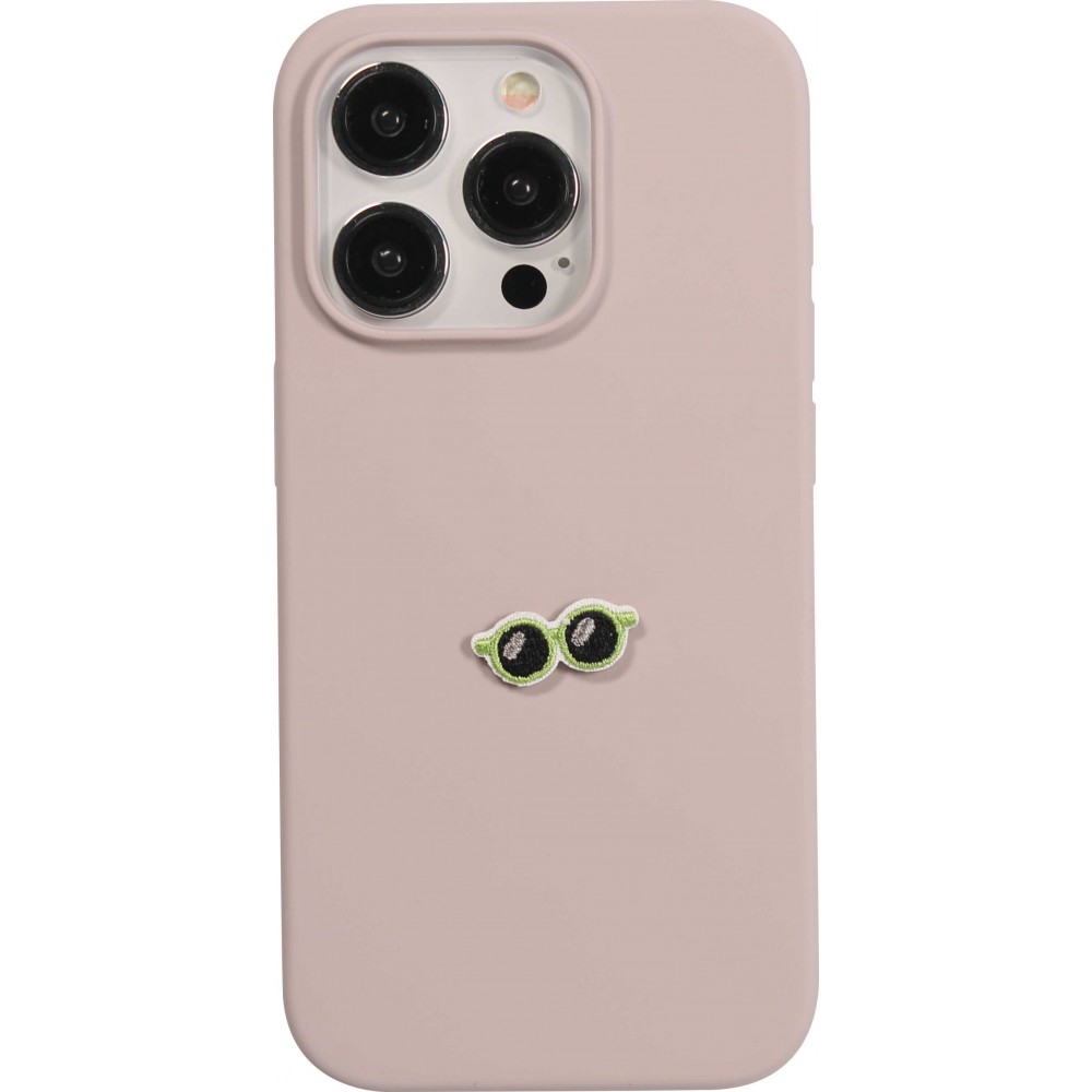 Autocollant sticker pour téléphone/tablette/ordinateur brodé en 3D - Sun Glasses