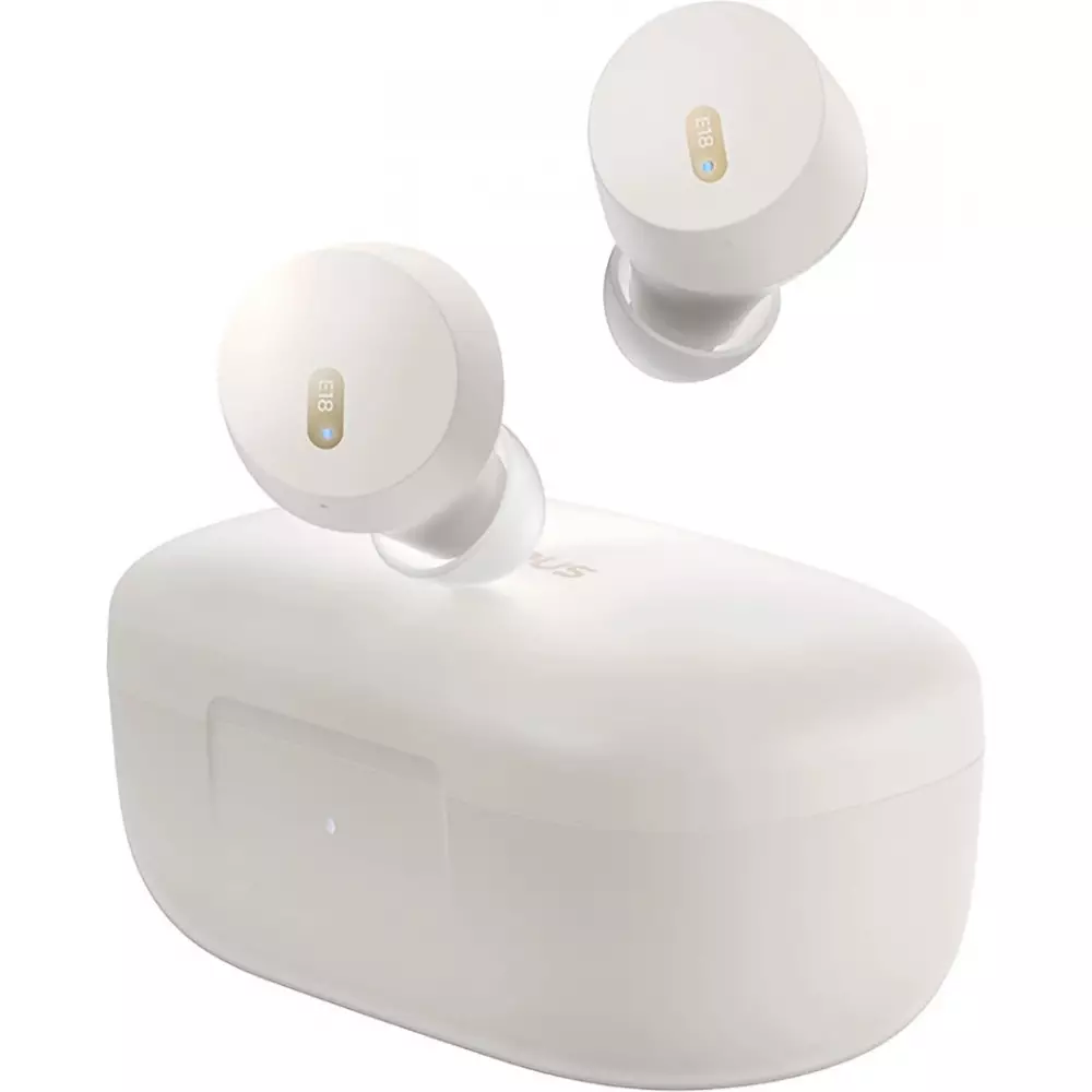 Baseus Bowie E18 Bluetooth 5.3 TWS In-Ear écouteurs IPX4 avec étui de charge - Blanc