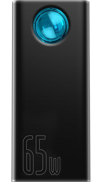 Batterie Externe Baseus Amblight 65W 30000mAh Charge Rapide Power Bank - Noir
