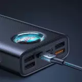 Batterie Externe Baseus Amblight 65W 30000mAh Charge Rapide Power Bank - Noir