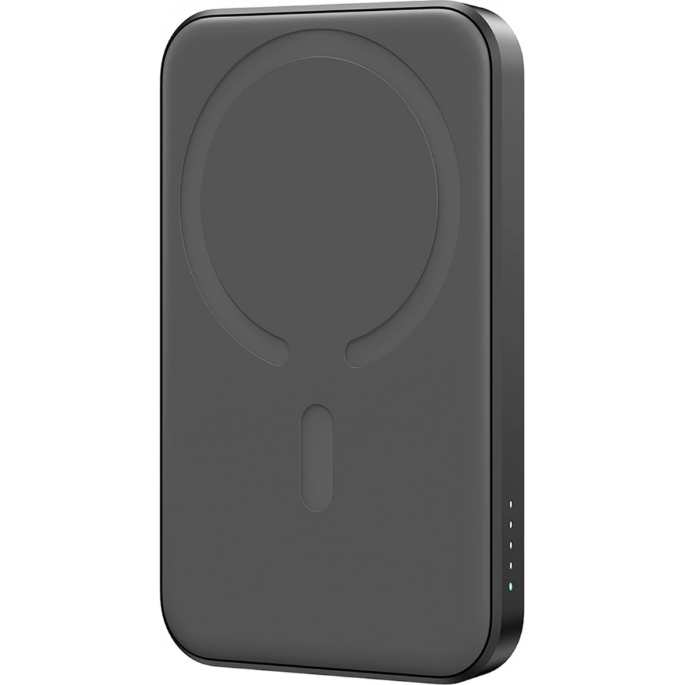 Powerbank Joyroom JR-W020 Mini 5000mAh USB-A / USB-C Induktiv 20W mit USB-C Kabel - Schwarz