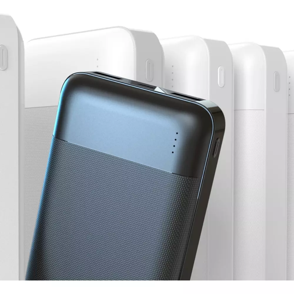 Batterie Externe Power Bank Dudao K18 Pro 20000mAh USB-A / USB-C / Micro USB Portable charge rapide - Noir