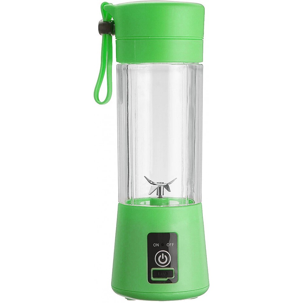 Petit blender portable / mixeur pour smoothies et shakes protéinés (380ml) - Vert